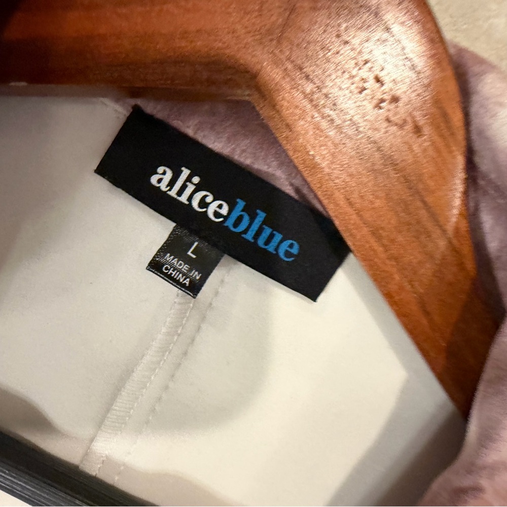 Alice Blue Pink Plaid Trench Coat - Picture 2 of 7